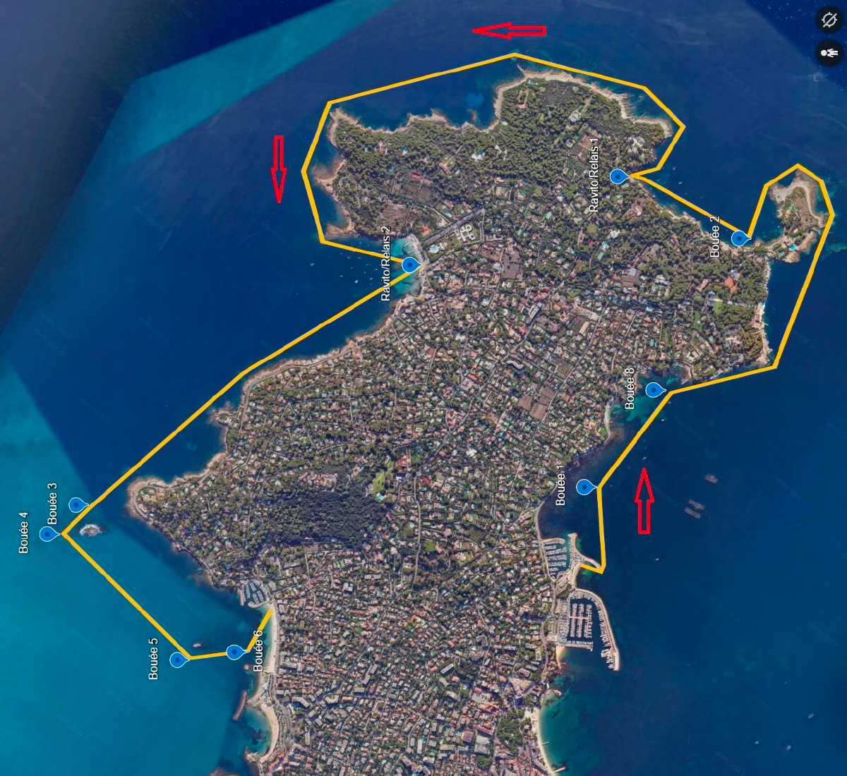Course 10K du Tour du cap d'antibes - EDF AquaChallenge 2026